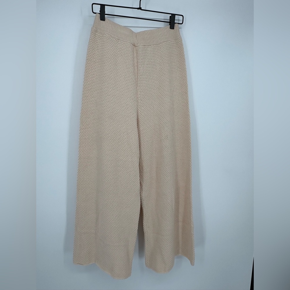 SINCERELY JULES Pants Waffle Textured Wide-Leg Women’s Large - Picture 2 of 8